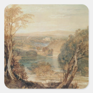 Joseph Mallord William Turner   The River Wharfe Square Sticker