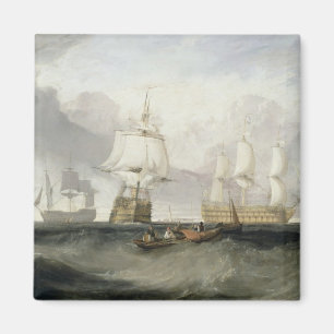 Joseph Mallord William Turner   The 'Victory' Retu Magnet