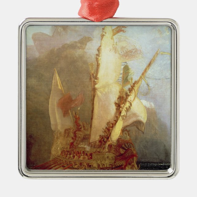 Joseph Mallord William Turner | Ulysses Deriding P Metal Tree Decoration (Front)