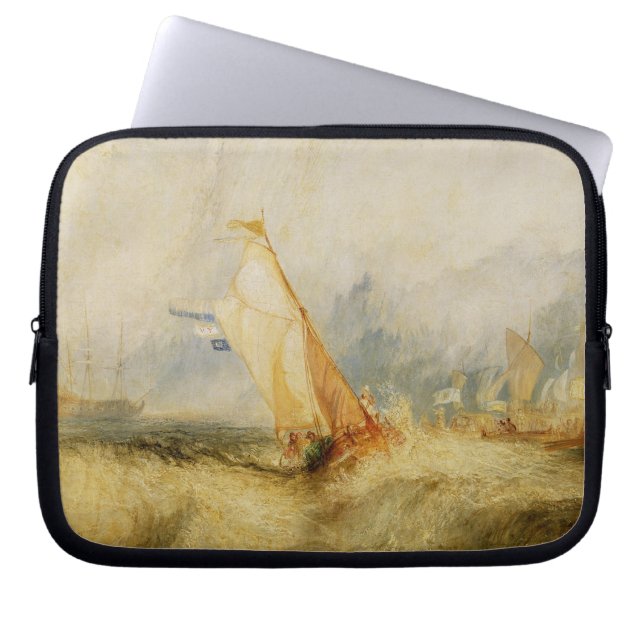 Joseph Mallord William Turner | Van Tromp Going Ab Laptop Sleeve (Front)