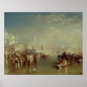 Joseph Mallord William Turner Venice, 1840 Poster