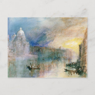 Joseph Mallord William Turner Venice: Grand Cana Postcard