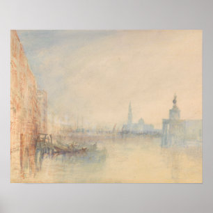 Joseph Mallord William Turner - Venice, The Mouth Poster