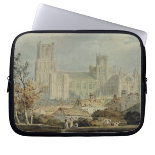 Joseph Mallord William Turner   View of Ely Cathed Laptop Sleeve