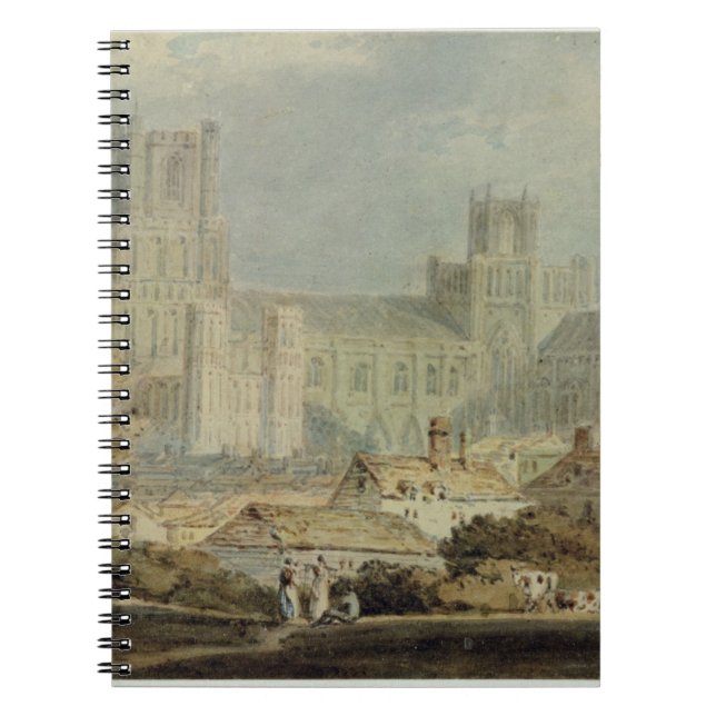 Joseph Mallord William Turner | View of Ely Cathed Notebook (Front)