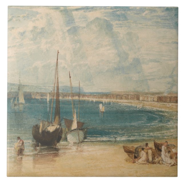 Joseph Mallord William Turner - Weymouth Tile (Front)