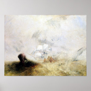 Joseph Mallord William Turner Whalers Poster