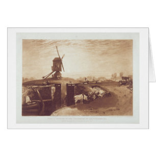 Joseph Mallord William Turner Windmill and Lock,