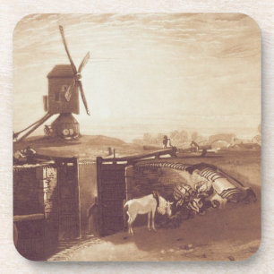 Joseph Mallord William Turner Windmill and Lock, Coaster