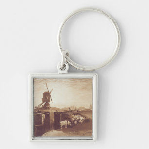 Joseph Mallord William Turner Windmill and Lock, Key Ring