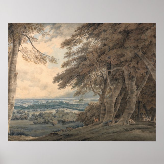 Joseph Mallord William Turner - Windsor Poster (Front)