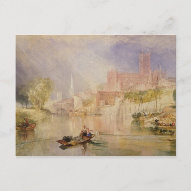 Joseph Mallord William Turner | Worcester Postcard (Front)