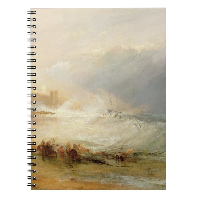 Joseph Mallord William Turner | Wreckers - Coast o Notebook (Front)
