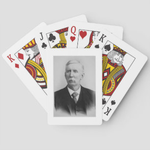 Joseph McCoy (1837-1915) (b/w photo) Playing Cards