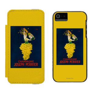 Joseph Perrier Champagne Promotional Poster Incipio Watson™ iPhone 5 Wallet Case