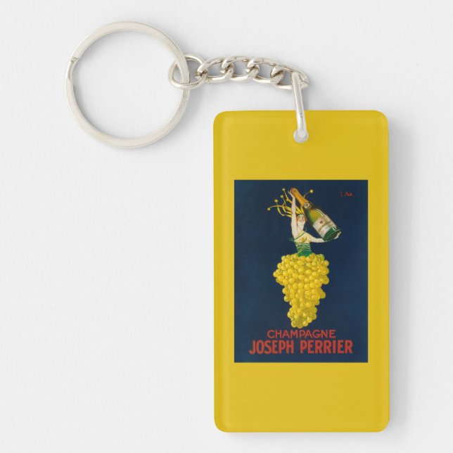 Joseph Perrier Champagne Promotional Poster Key Ring (Front)