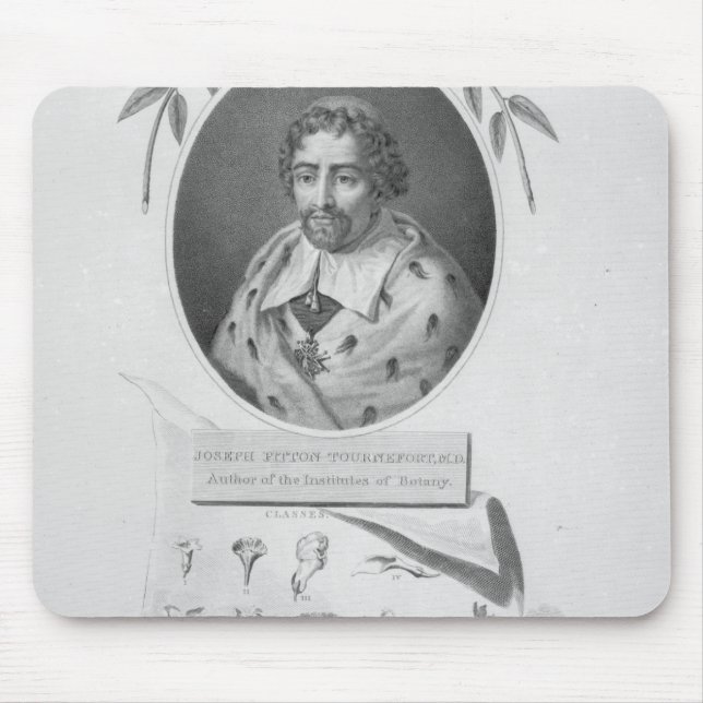 Joseph Pitton de Tournefort Mouse Pad (Front)