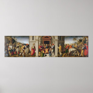 Joseph receives his Brothers, c. 1515 Poster