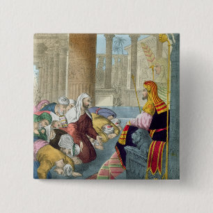 Joseph Receiving the Homage of his Brethren, from 15 Cm Square Badge
