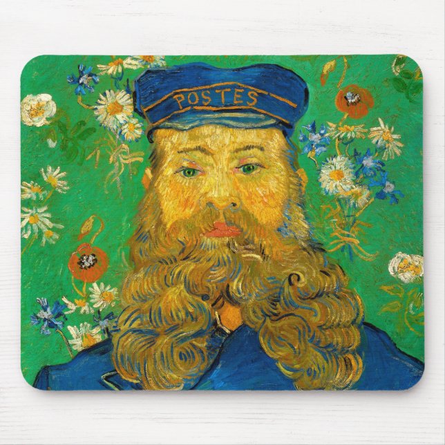 Joseph Roulin - Van Gogh - c1889 Mouse Pad (Front)