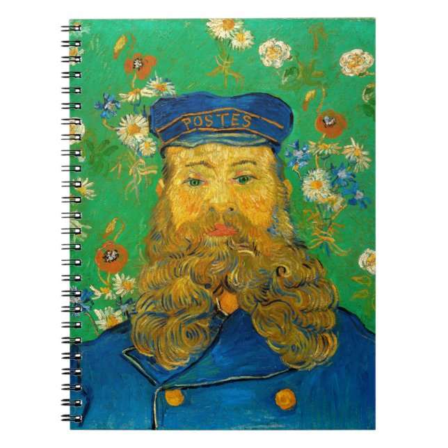 Joseph Roulin - Van Gogh - c1889 Notebook (Front)