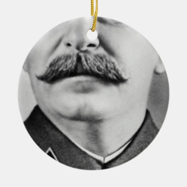 Joseph Stalin Photograph Ceramic Ornament (Front)