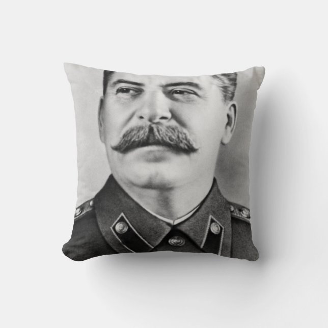 Joseph Stalin Photograph Cushion (Front)