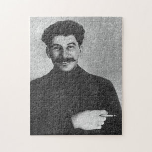 Joseph Stalin Portrait 1915 Jigsaw Puzzle