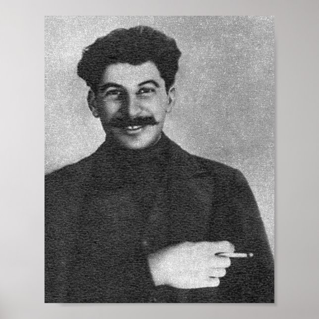 Joseph Stalin Portrait 1915 Poster (Front)