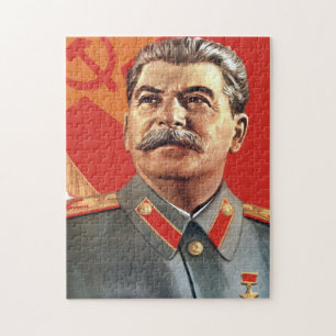 Joseph Stalin Portrait Jigsaw Puzzle