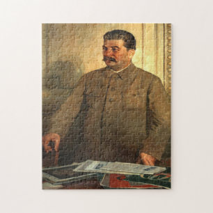 Joseph Stalin Portrait Jigsaw Puzzle
