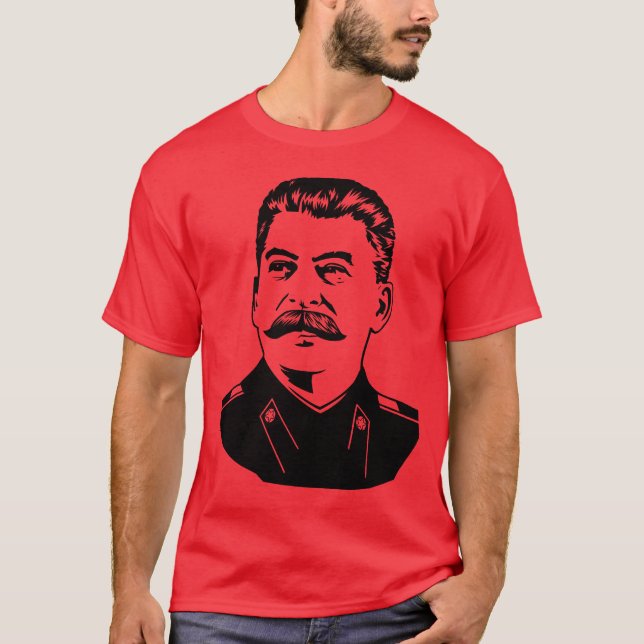 Joseph Stalin Portrait T-Shirt (Front)