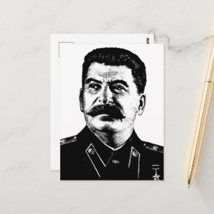 Joseph Stalin, USSR, CCCP, Soviet Union, Communism Postcard