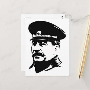 Joseph Stalin, USSR, CCCP, Soviet Union, Communism Postcard