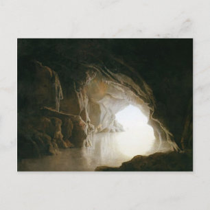 Joseph Wright- A Cavern, Evening Postcard