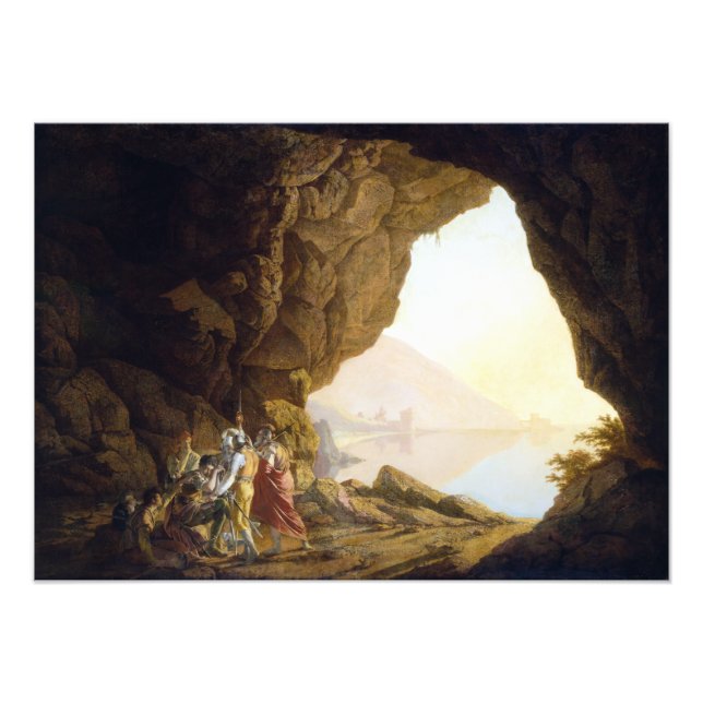 Joseph Wright of Derby Grotto Poster (Front)