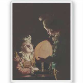 Joseph Wright of Derby - Two Boys with a Bladder