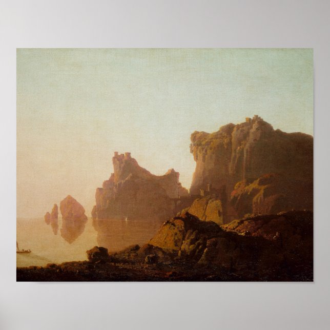 Joseph Wright - The Gulf of Salerno Poster (Front)