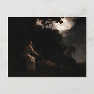 Joseph Wright- The Lady in Milton's Comus Postcard