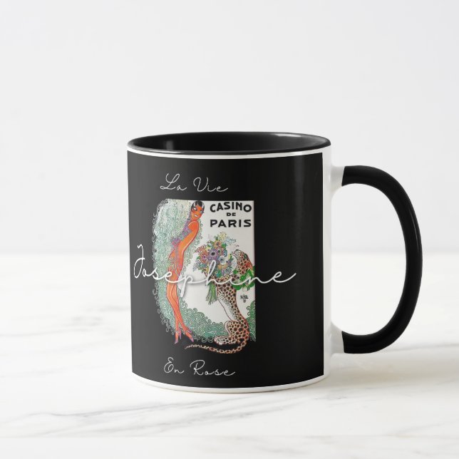 Josephine Jazz Age Elegance – 1920s Paris  Mug (Right)