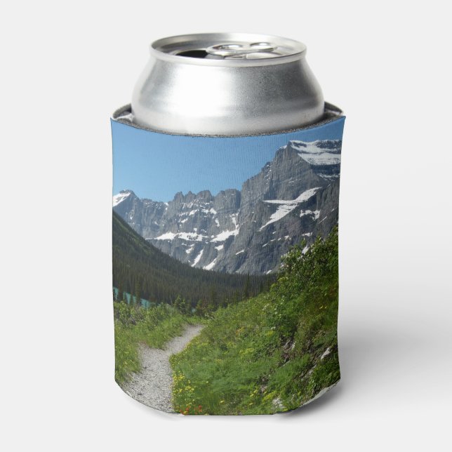 Josephine Lake Trail with Mount Guild at Glacier Can Cooler (Can Front)