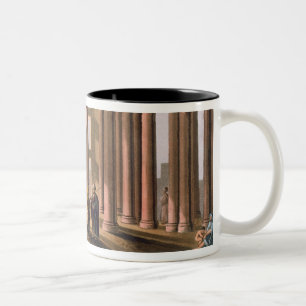 Joseph's Hall in the Castle of Cairo, plate 31 fro Two-Tone Coffee Mug