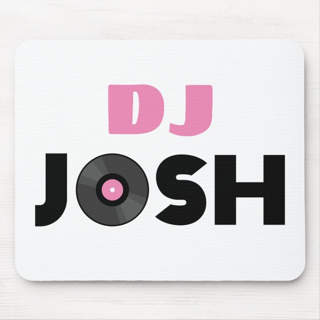 Josh DJ Mouse Pad (Front)