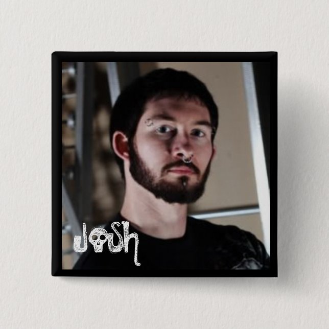 JOSH of Sooner Than Later 15 Cm Square Badge (Front)