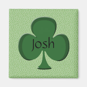 Josh Shamrock Personalised Magnet