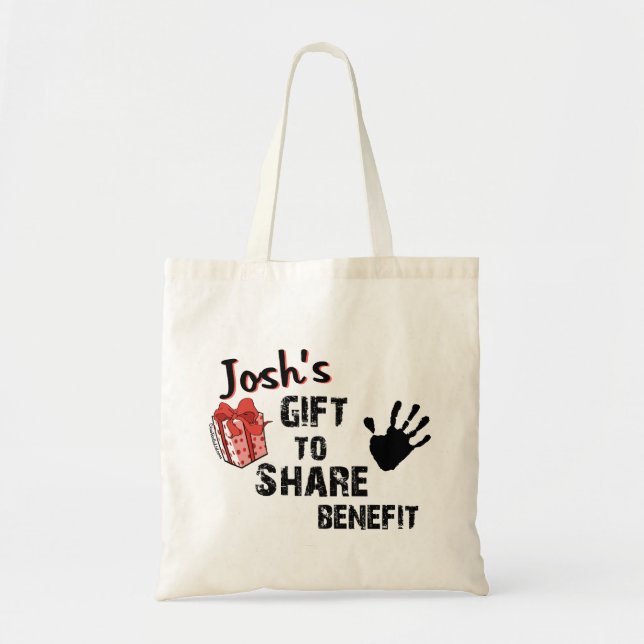 Josh's Gift To Share Benefit Tote Bag (Front)