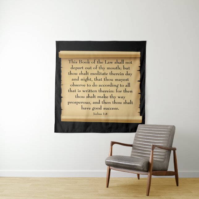 Joshua 1:8   tapestry (In Situ)