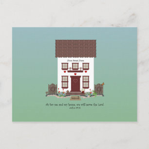 Joshua 24:15 ~ Serve the Lord Postcard