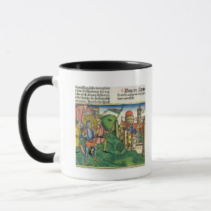Joshua 6 4-21 The Fall of Jericho, from the 'Nurem Mug
