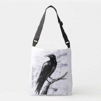 Joshua Dusk Raven cross body tote